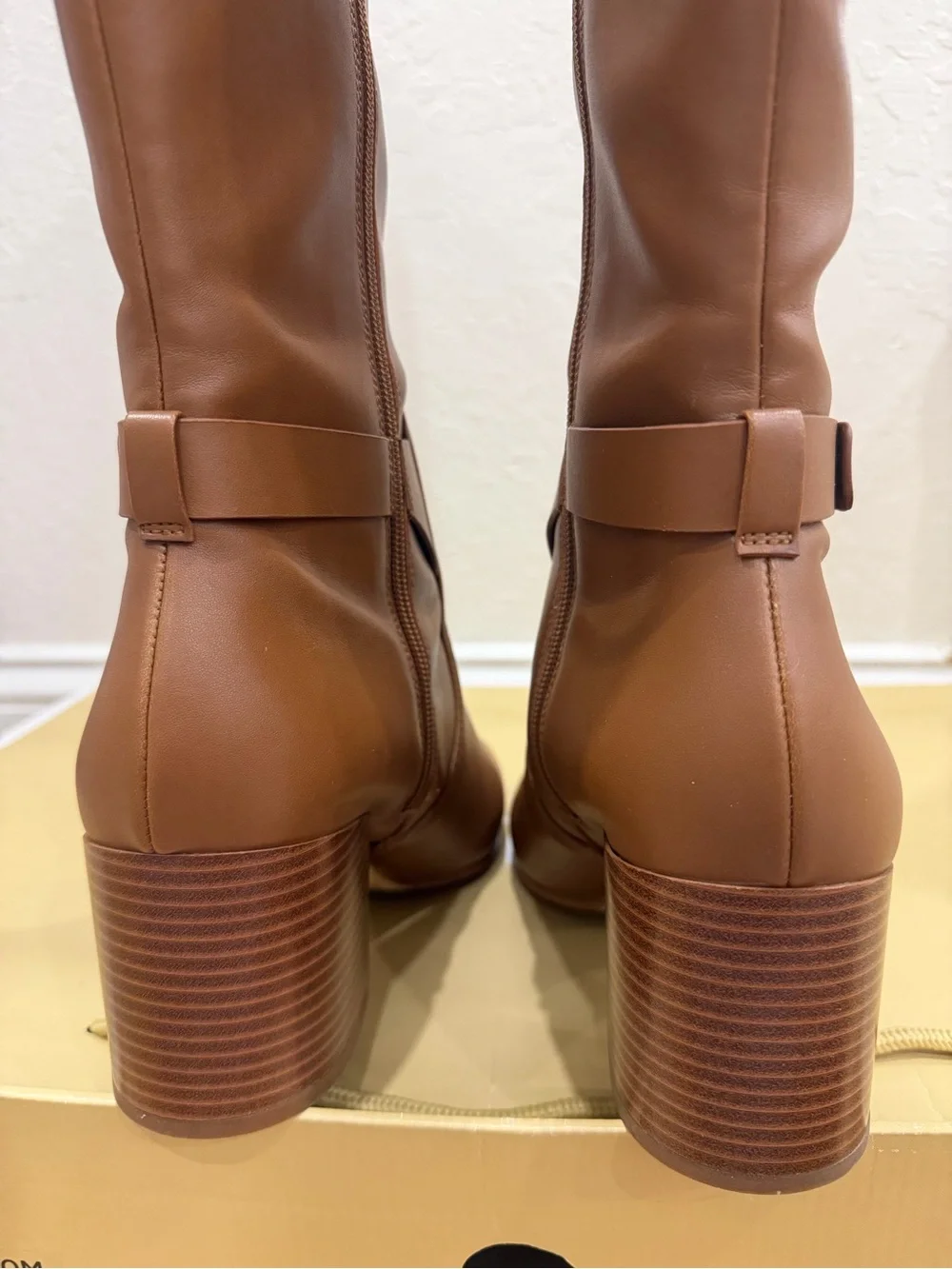 Michael Kors Carmen Faux Leather Tall Riding